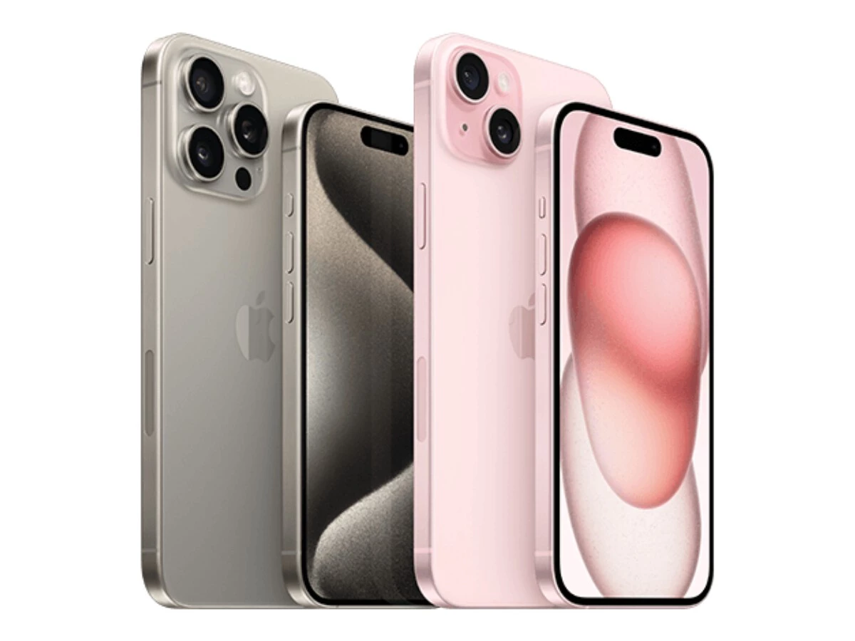 iPhone 15 Pro Max, iPhone 15 Pro, iPhone 15 Plus et iPhone 15