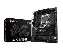 MSI Pro X299 Raider